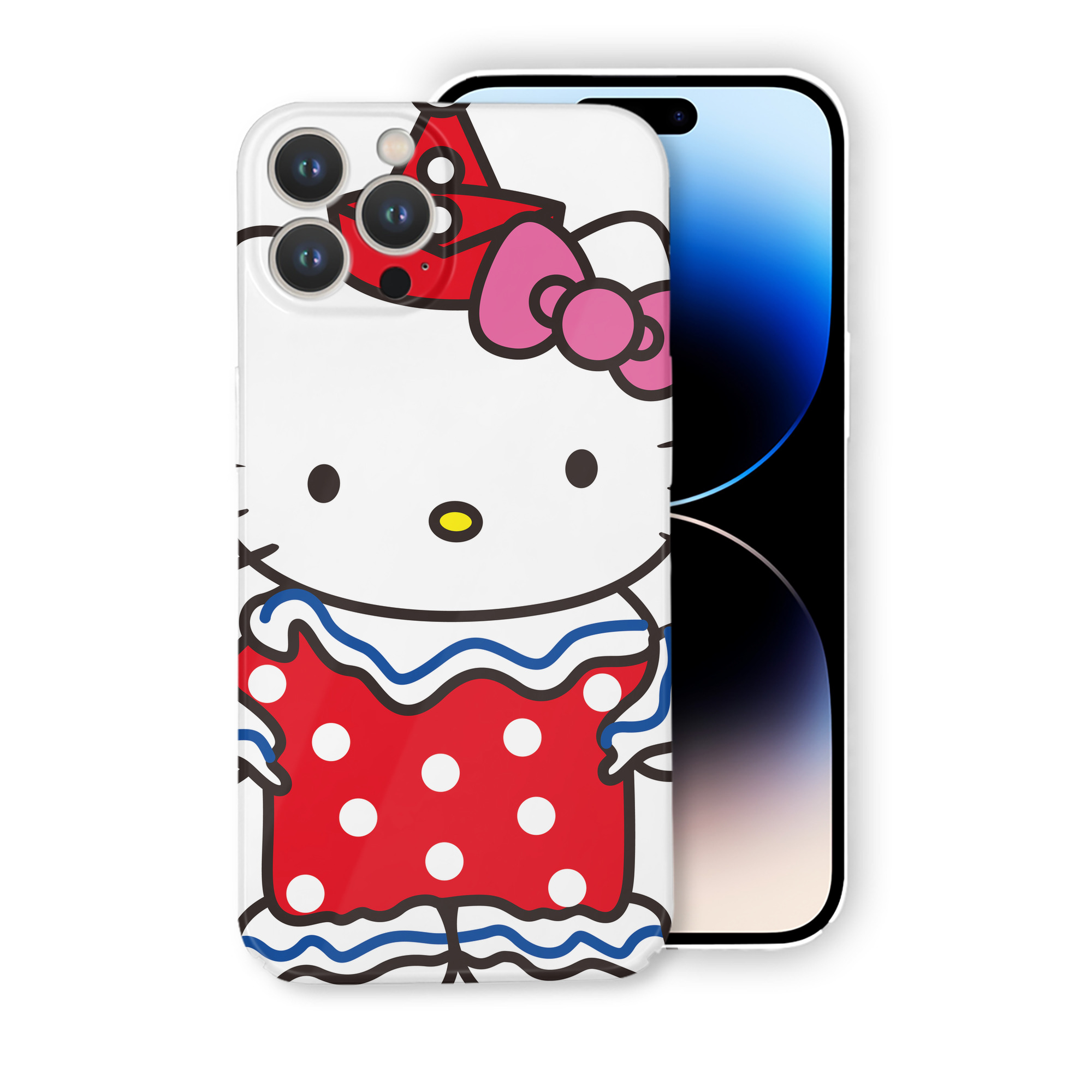 （画像用） Hello Kitty ハローキティ 【iPhone 14シリーズ対応】ハードケース